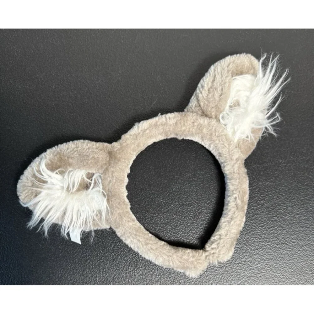 Great‎ Wolf Lodge Plush Fuzzy Ears Headband Kids Costume Accessory